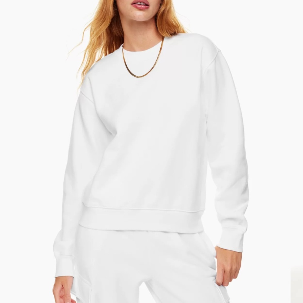 Aritzia Tna Cozy Af Crewneck M